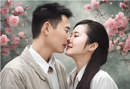 Learn Chinese Idiom: A Couple Deeply in Love