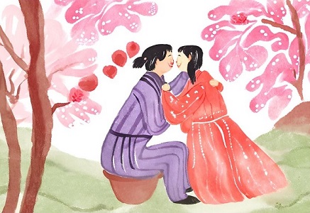 Learn Chinese Idiom: A Pair of Perfect Young Couple