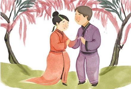 Learn Chinese Idiom: A Talented Scholar and A Beautiful Woman