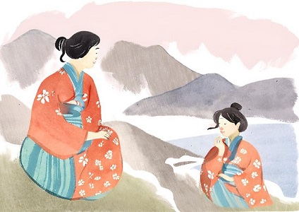 Learn Chinese Idiom: A Woman Far Away from Home Shows Concern for Her Homeland