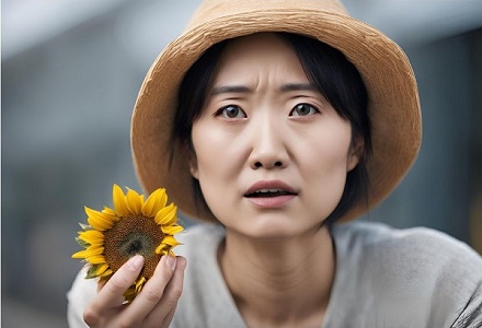 Learn Chinese Idiom: A Woman from Lu State Worries About the Sunflower Seeds