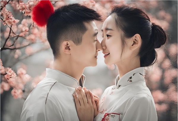 Learn Chinese Idiom Affectionate Feelings Between a Man and A Woman