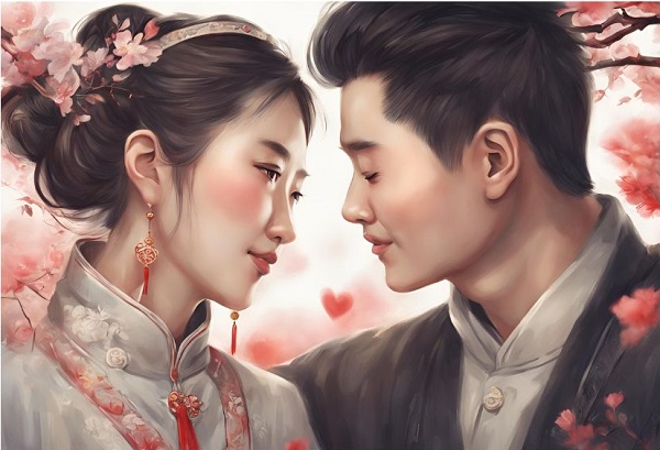 Learn Chinese Idiom Love Between Men and Women