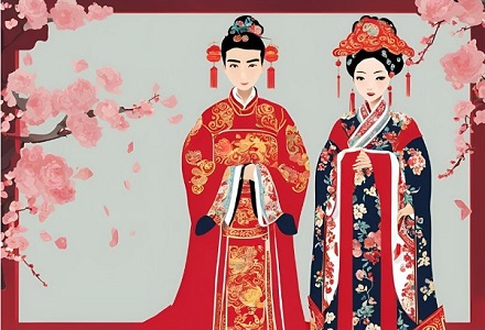 Learn Chinese Idiom: Marriage Between Men and Women